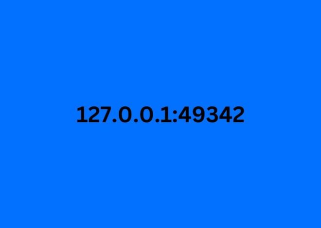 Unveiling the Mystery Behind 127.0.0.1:49342