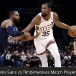 Phoenix Suns vs Timberwolves Match Player Stats