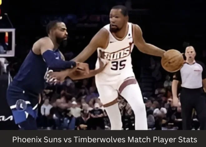 Phoenix Suns vs Timberwolves Match Player Stats